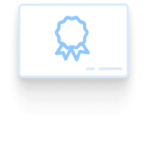 Course certificates