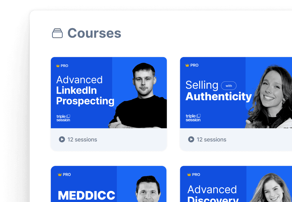 Course library dashboard