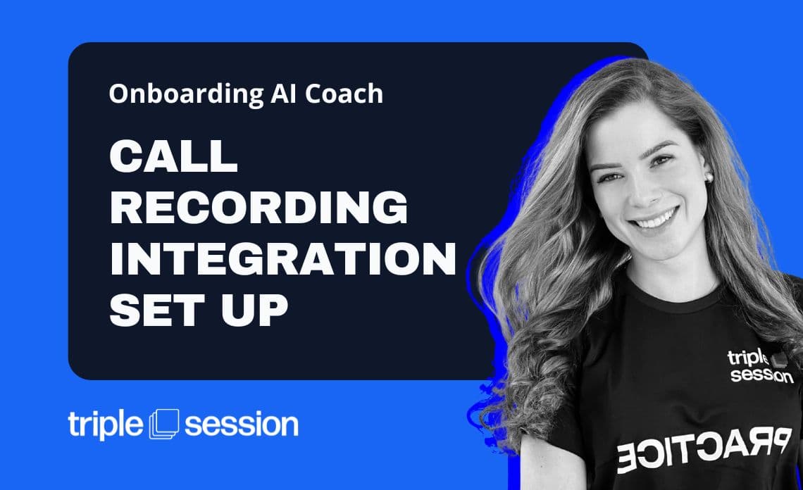 Call Recording Integration Set Up - AI For Sales training session