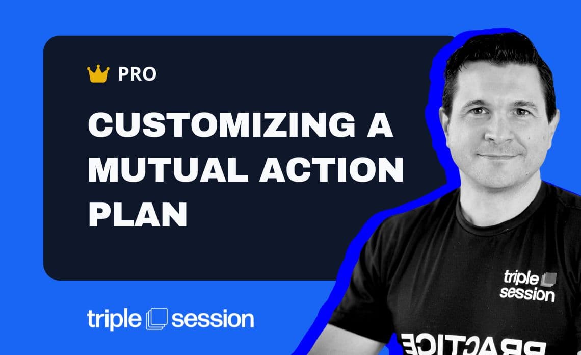 Customizing a Mutual Action Plan - Sales Process training session