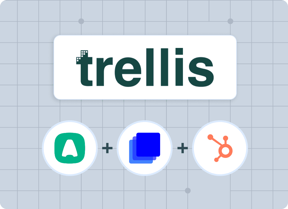 Trellis, Aircall, HubSpot, and Triple Session logos