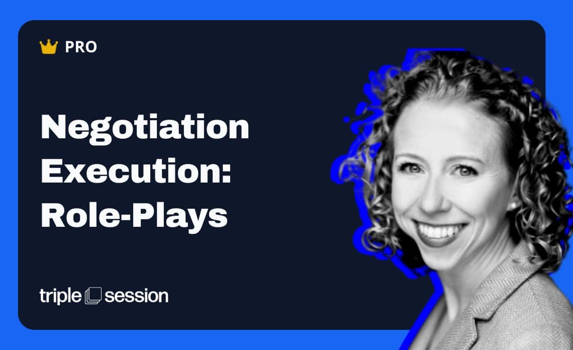 CS Negotiation Execution: Role Play Examples - Role Play Coaching training session