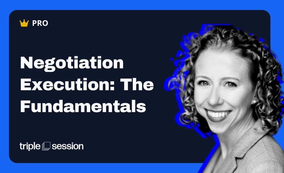 Thumbnail for CS Negotiation Execution: The Fundamentals