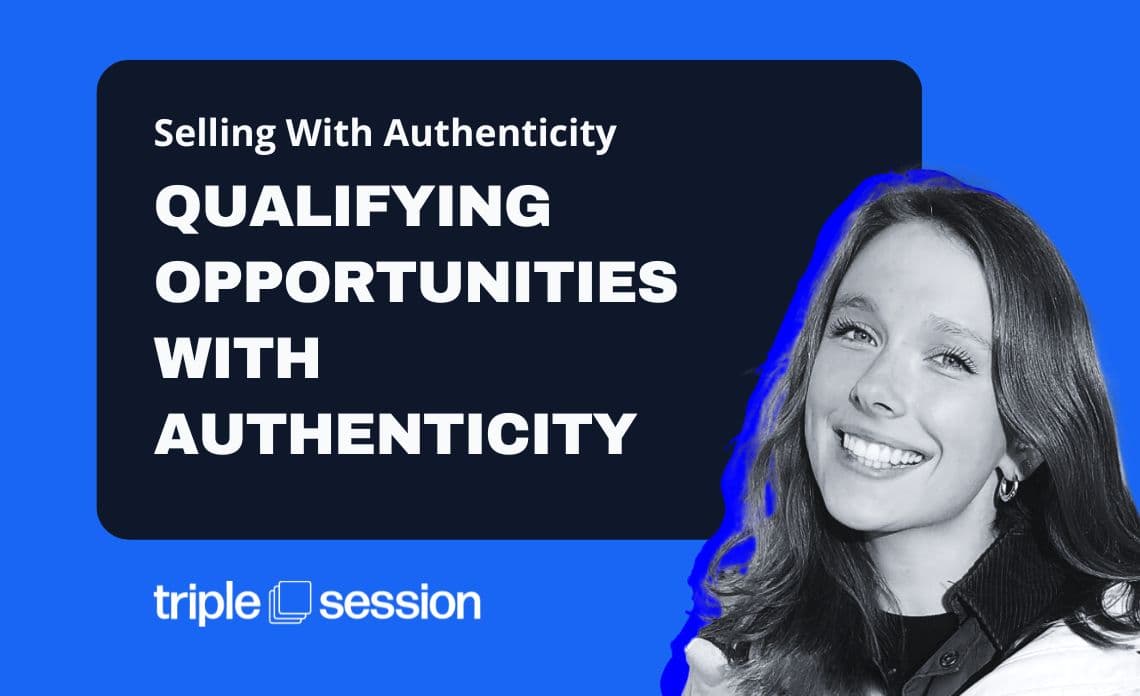 Qualifying Opportunities with Authenticity - Prospecting for Leads training session